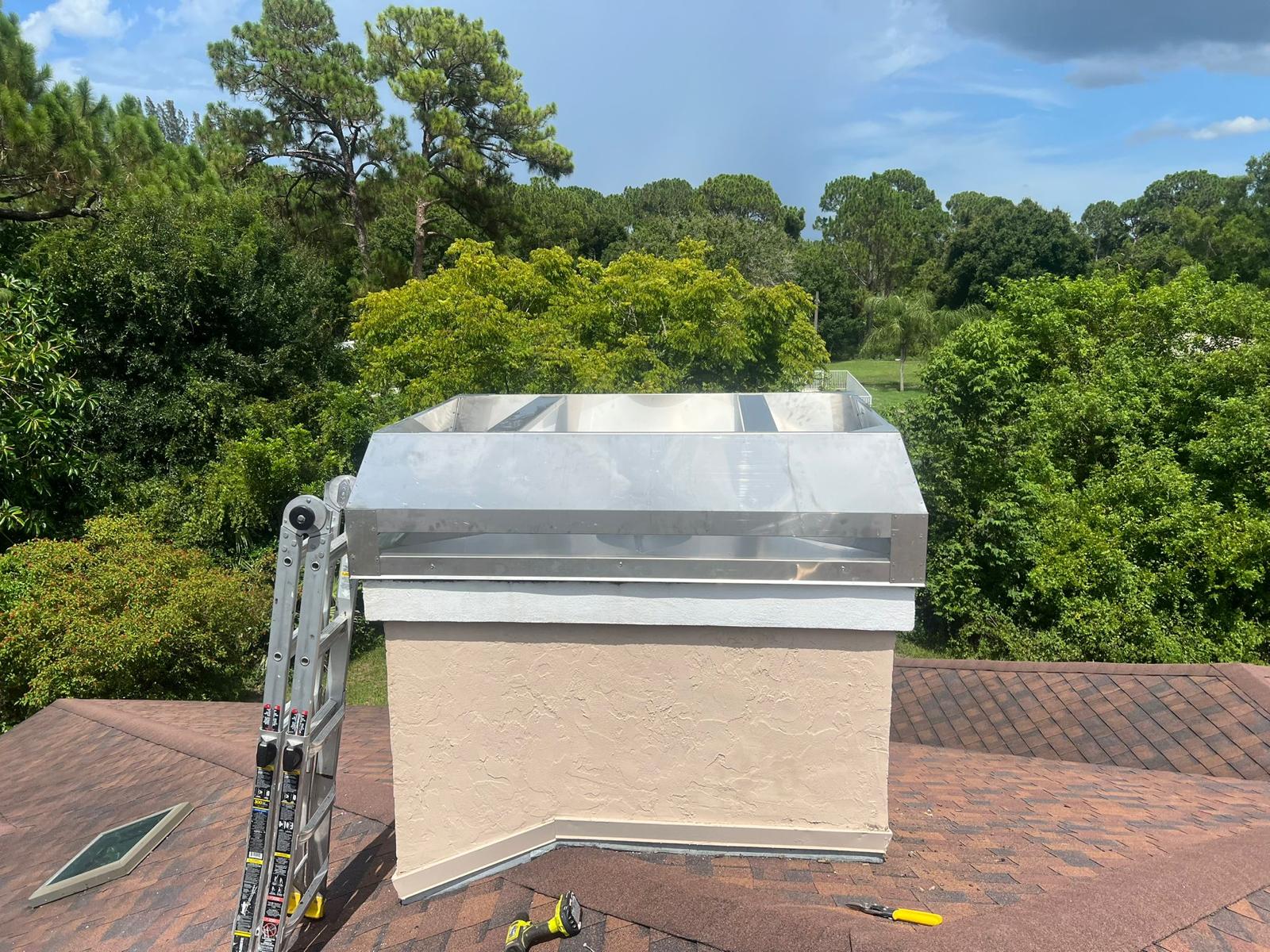 Chimney work in San Antonio by MockingBird Chimney